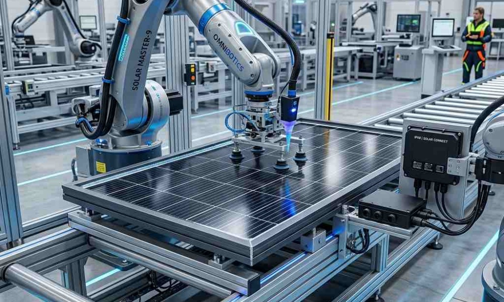 Robotic Arm For Precise Framing And Gluing
