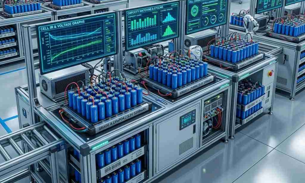 Lifepo4 Cells Undergo Full Capacity Testing