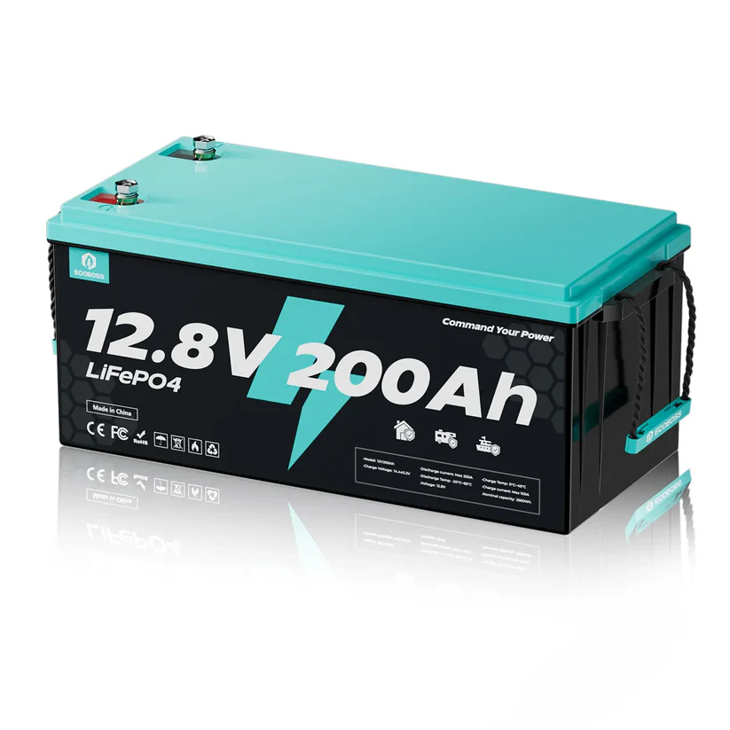 EcoBoss 12.8V 200AH LiFePO4 Battery
