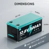 ecoboss 12.8v 300ah lifepo4 battery