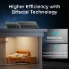 100 watt bifacial solar panel