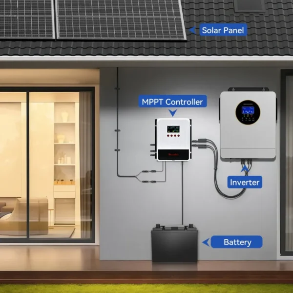 60a 12v/24v mppt solar charge controller