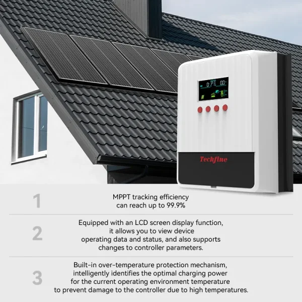 60a 12v/24v mppt solar charge controller